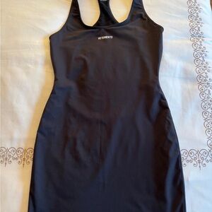Vetements Black Racerback Mini Dress